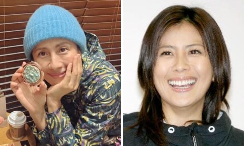 長谷川理恵の現在と30代頃の笑顔を比較した画像、ナチュラルな近影と明るく華やかな表情の違い