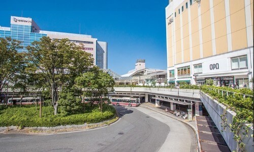 新百合ヶ丘駅風景