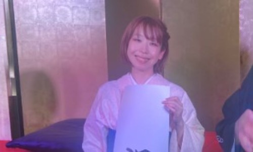 深津さくら着物姿
