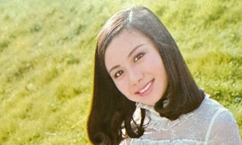 奈美悦子と草原