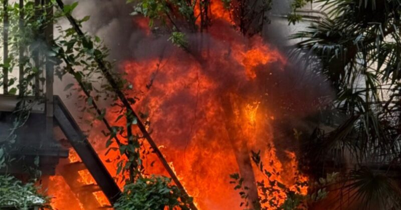 東京都杉並区高円寺北３丁目-火事