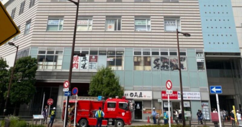 東京都荒川区南千住-火事-20250828