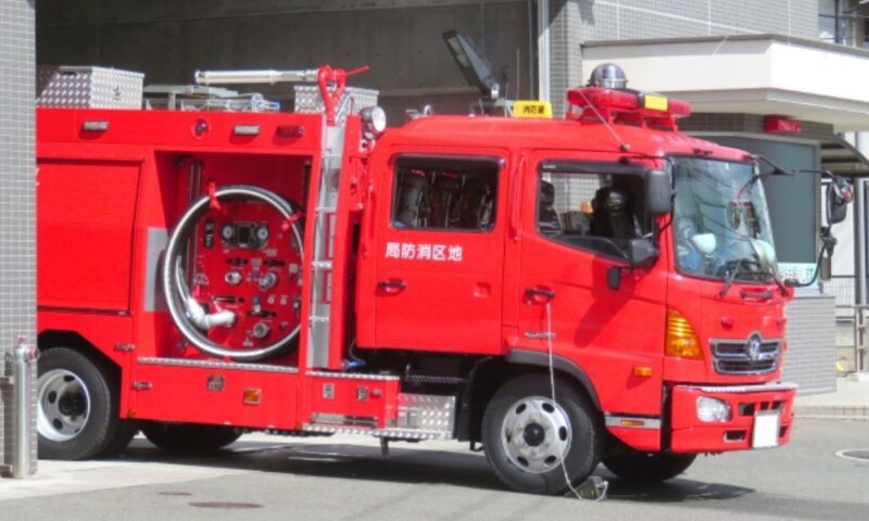 消防車出動時