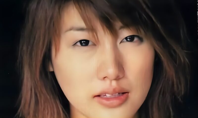 安めぐみ茶髪2004年