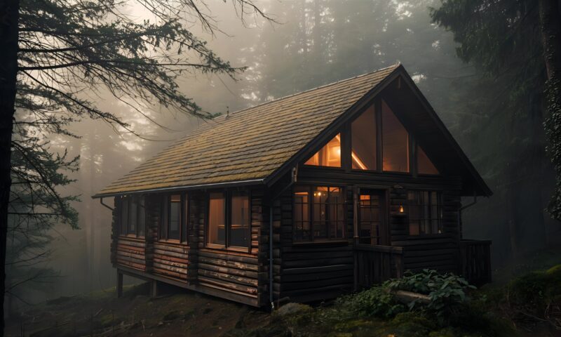 山奥の山荘