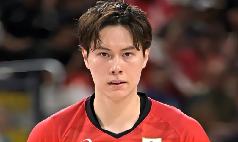 高橋藍試合画像
