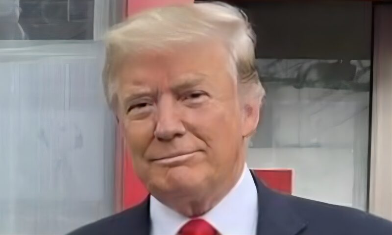 フジモトサントランプ大統領AI画像?