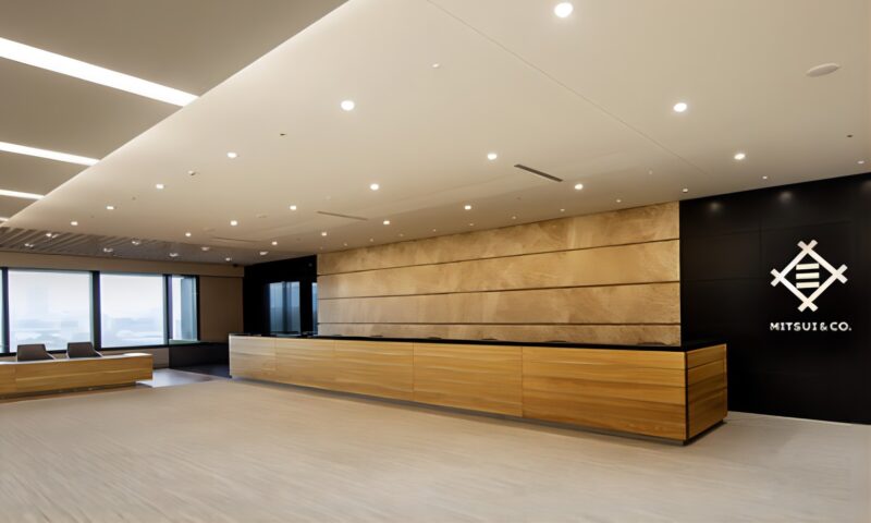 三井物産カウンター画像