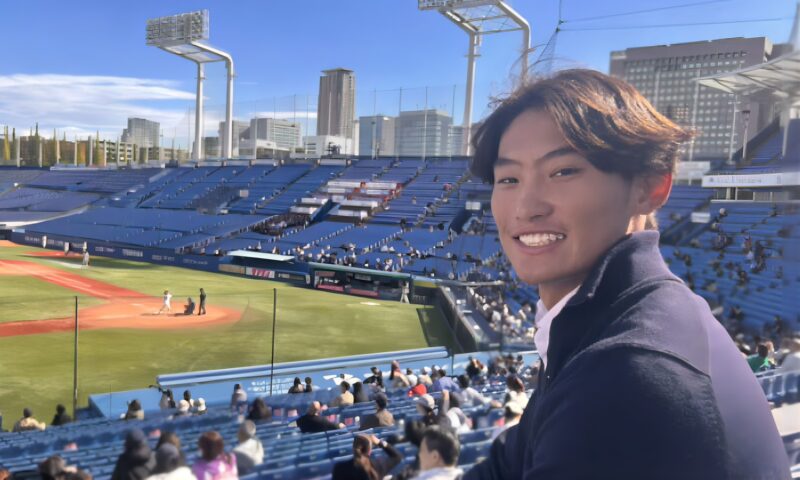 常松広太郎野球観戦