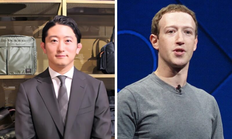 吉田幸裕とマーク・ザッカーバーグが似ているか比較検証画像