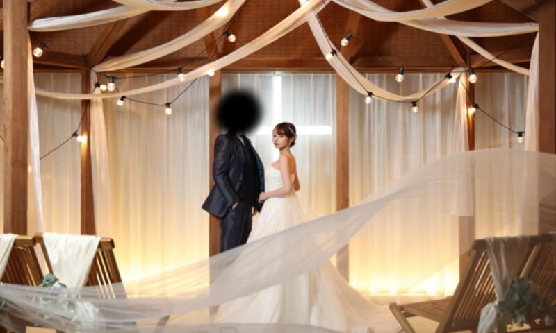 たぬかなと旦那の写真