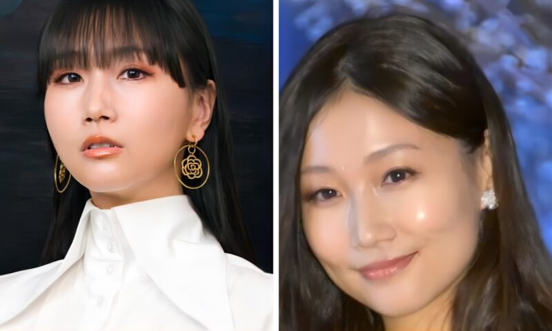 大塚愛2025年現在と2017年を比較画像