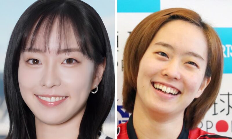 石川佳純2025年と2017年顔が変わったのか比較検証画像