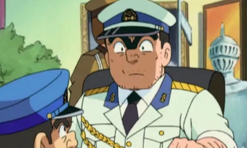 両津勘吉　白い制服姿