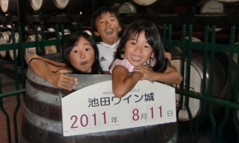 長岡柚奈兄弟姉妹の幼少期