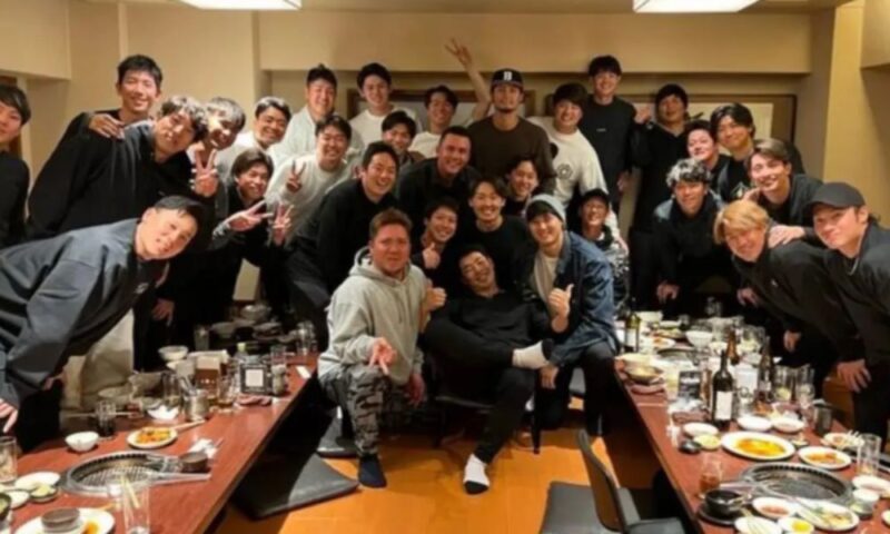 WBC日本代表の集合ショットをインスタグラムで公開した大谷翔平選手