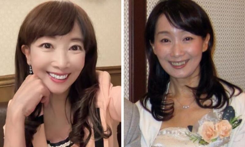 アグネス・チャンの現在と2009年頃（54歳）の顔の印象の変化を比較した画像