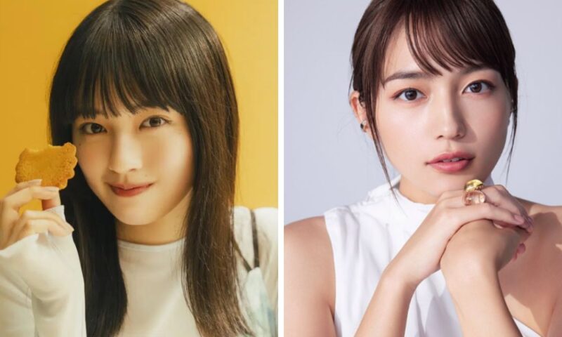 上坂樹里と川口春奈のナチュラル顔比較 透明感や柔らかい雰囲気が似ている