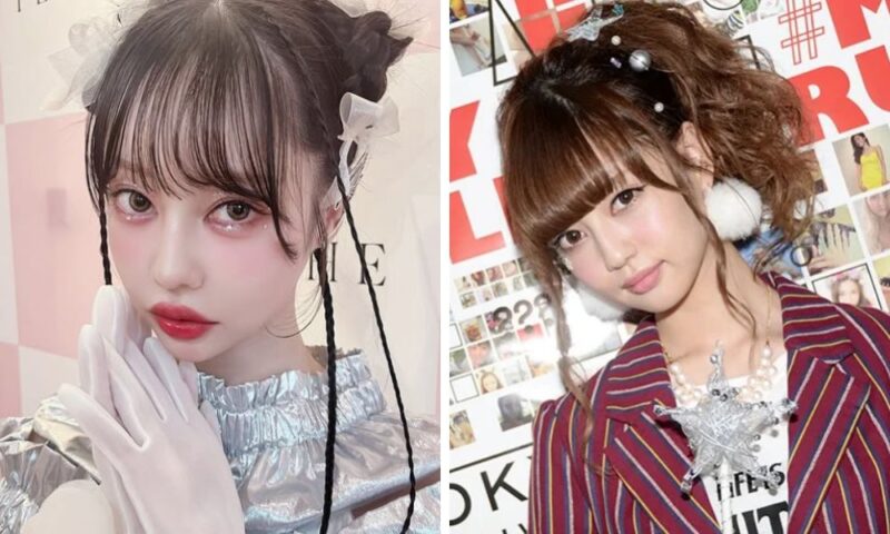 中村里砂の現在（左）と2014年頃（右）の比較画像。目頭の角度や二重幅、全体的な顔の輪郭のシャープさの変化を徹底検証。