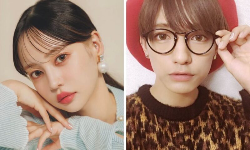 中村里砂とこんどうようぢの顔写真。熱愛や元カレの噂に関連して並べられた画像。