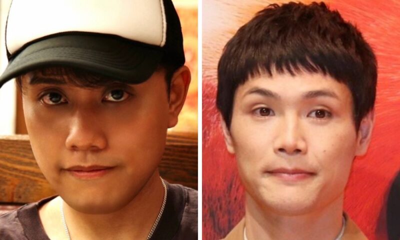 山下優太郎（左）ともう中学生（右）の顔写真比較。目元・雰囲気など似ている部分を並べて確認できる構成。