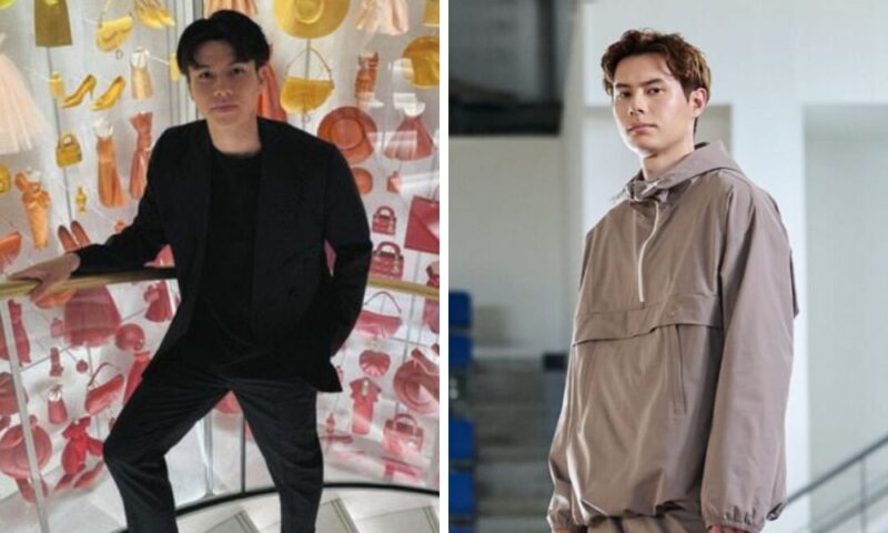 田中碧と高橋藍の全体像の比較画像